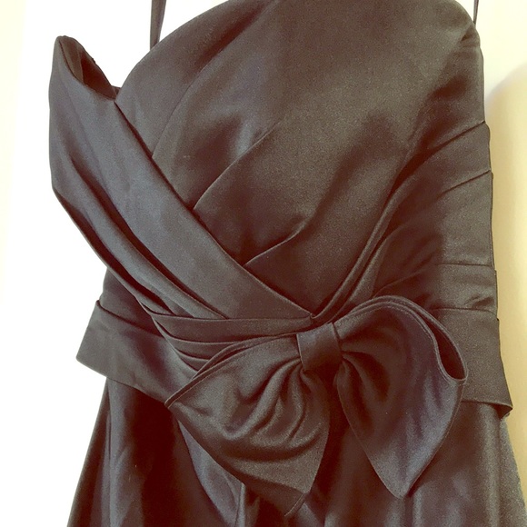 Eden Maids Dresses & Skirts - Black Floor length Bridesmaids Dress